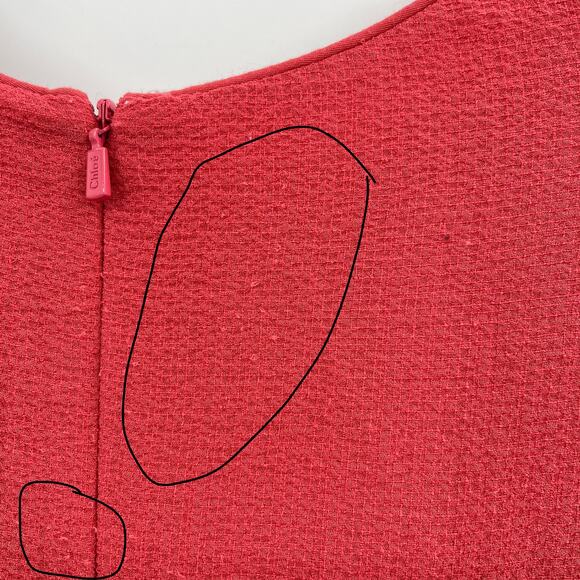 CHLOE Crepe Long Sleeve Blouse Girls Size 14 Crochet Bodice Vibrant Relaxed Boho - Picture 8 of 8